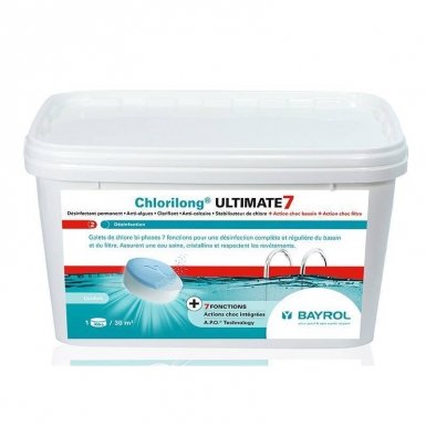 Chlotilong Ultimate 7 Bayrol : Chlore 7 fonctions