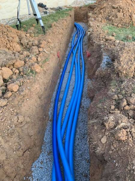 Raccordement hydraulique de la piscine au local technique