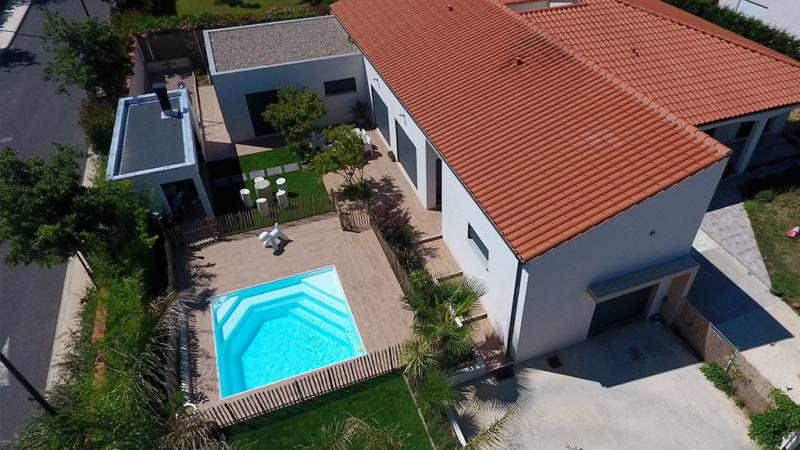 Piscine coque polyester CELESTINE 4X4