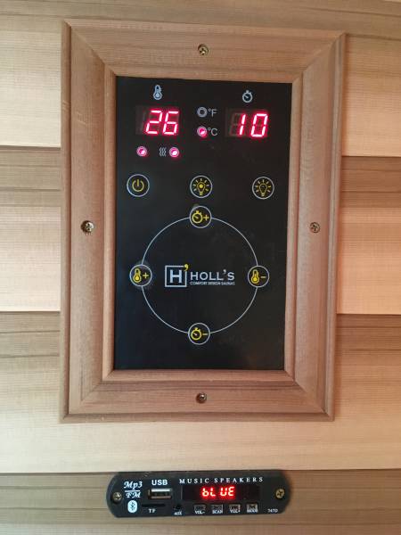 Commande sauna