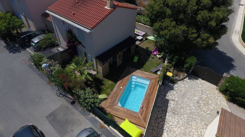 STARLITE ou STARLITE SK  Mini Piscine coque polyester modèle à fond plat à Saint Maximin- la- Sainte- Baume