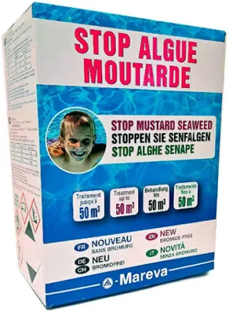 TRAITEMENT PISCINE - STOP ALGUES MOUTARDES  MAREVA - BRIGNOLES