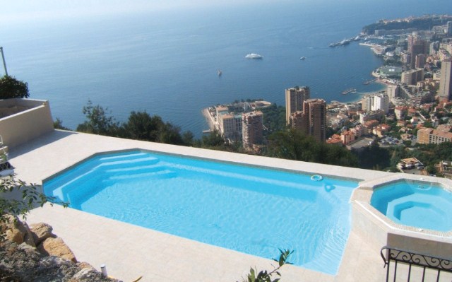 piscine 10 par 4 avec aménagement avec Iris