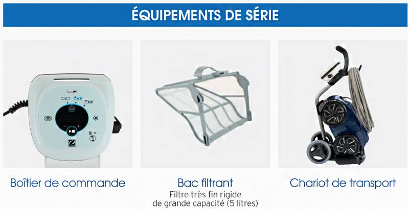 Robot nettoyeur électrique ZODIAC ALPHA IQ PRO dans le Var