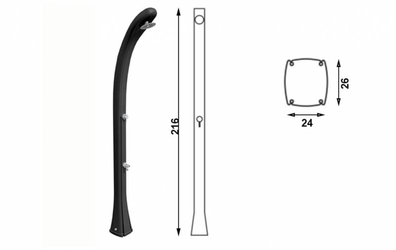 SO HAPPY, MA DOUCHE SOLAIRE DESIGN ET PRATIQUE ! BRIGNOLES