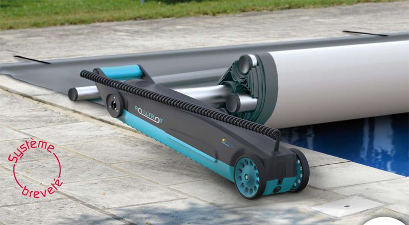 ROLL TROT facilite l'enroulement de votre bâche