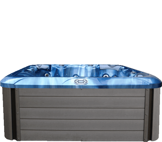 Entourage gris + coque bleue Spa PEIPS 6 places TONIC 2