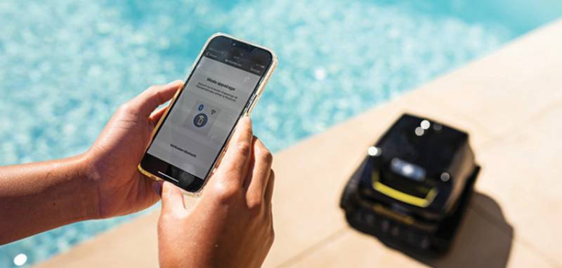 ROBOT ELECTRIQUE POUR PISCINE SUR BATTERIE