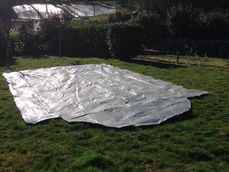 Gabarit de traçage piscine forme libre