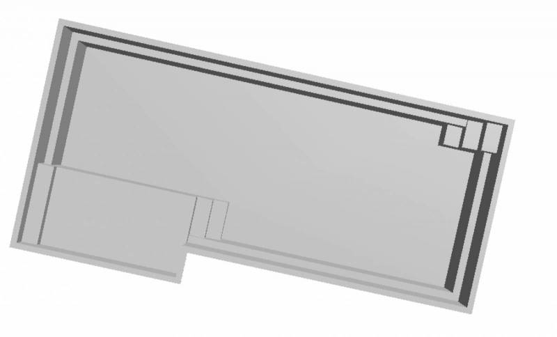 PISCINE COQUE AVEC PLAGE