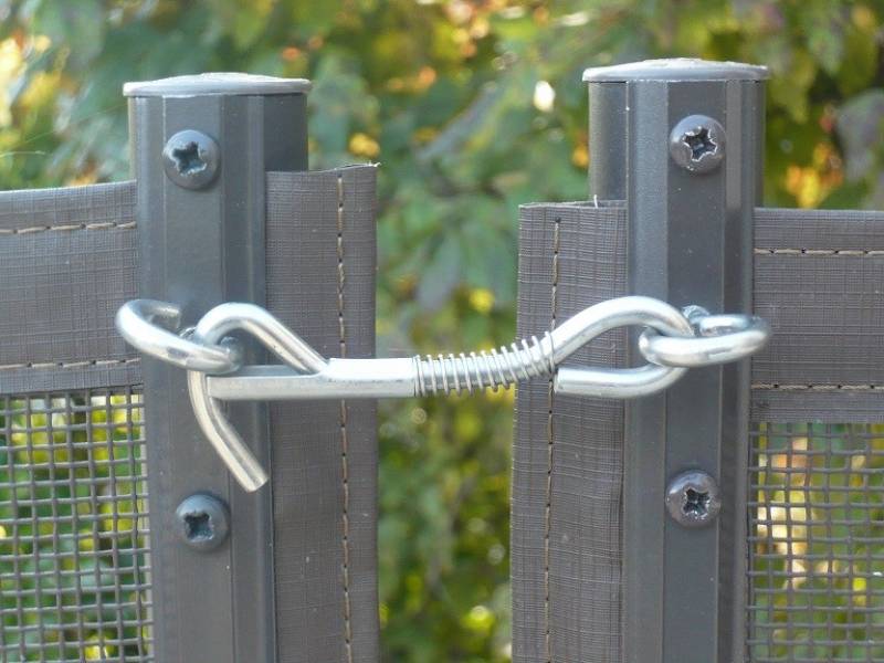 système de fermeture portillon barrière piscine