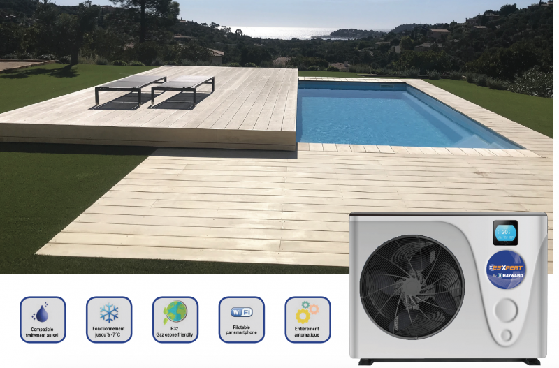 Pompe à Chaleur Hayward WiFi
