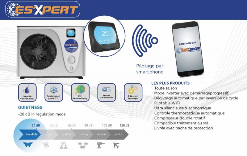 Pilotage Pompe à Chaleur avec smartphone