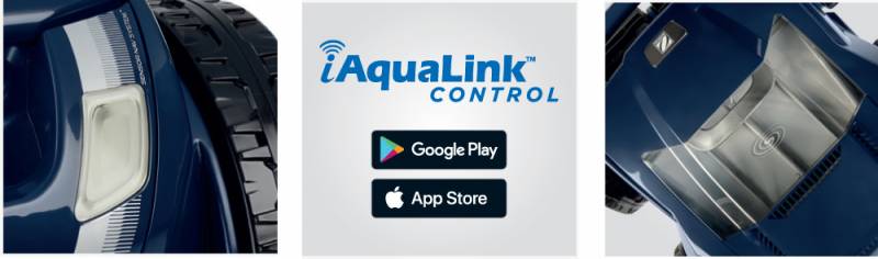 Robot nettoyeur électrique ZODIAC ALPHA IQ PRO dans le Var